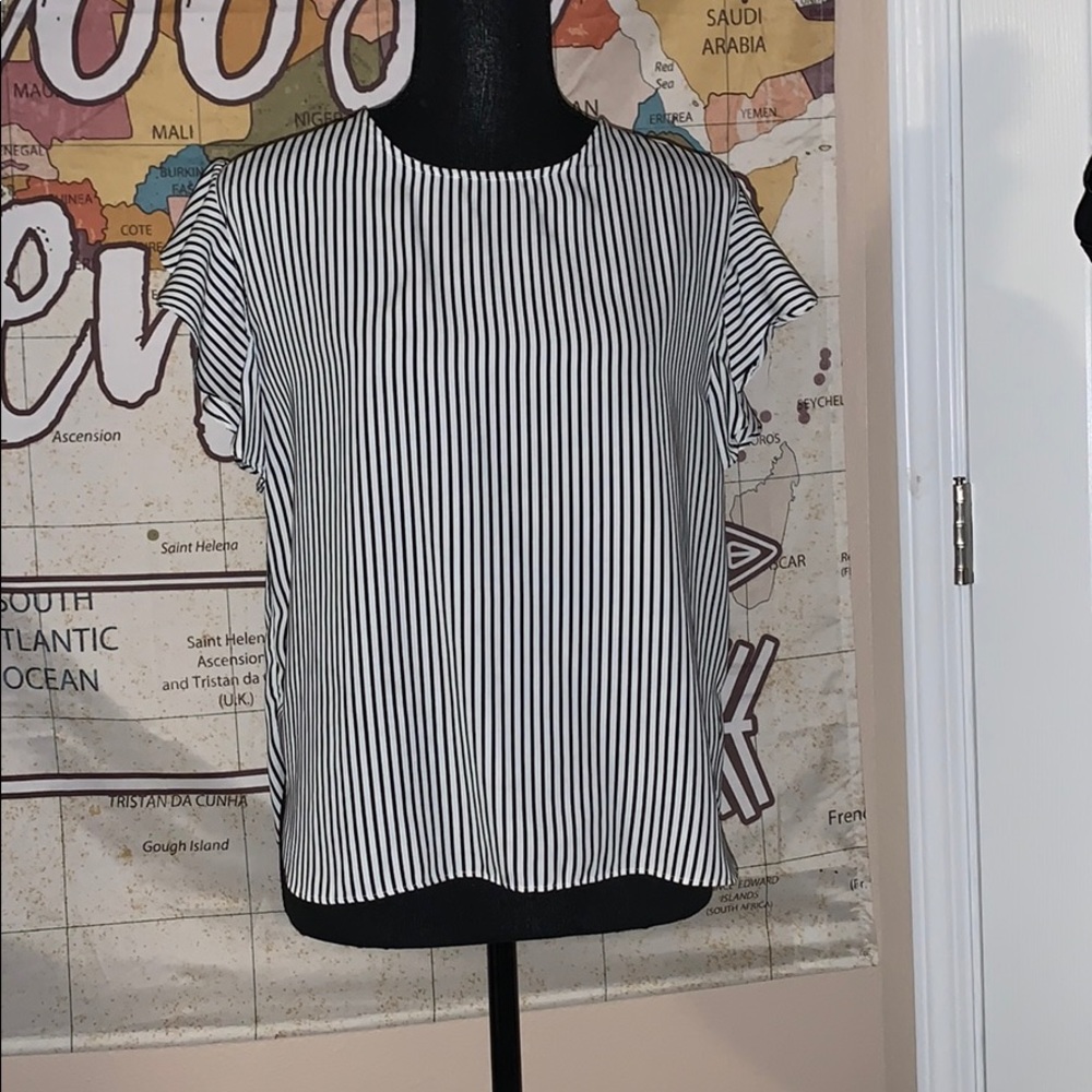 Striped Business Short Sleeve